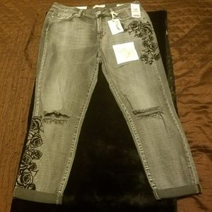 Jessica Simpson Embellished Vintage Jean